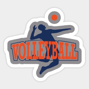 Voleyball Player Sticker